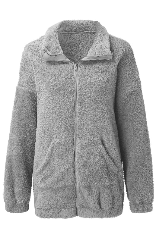 Women's Woolen Woolen Cardigan Coat